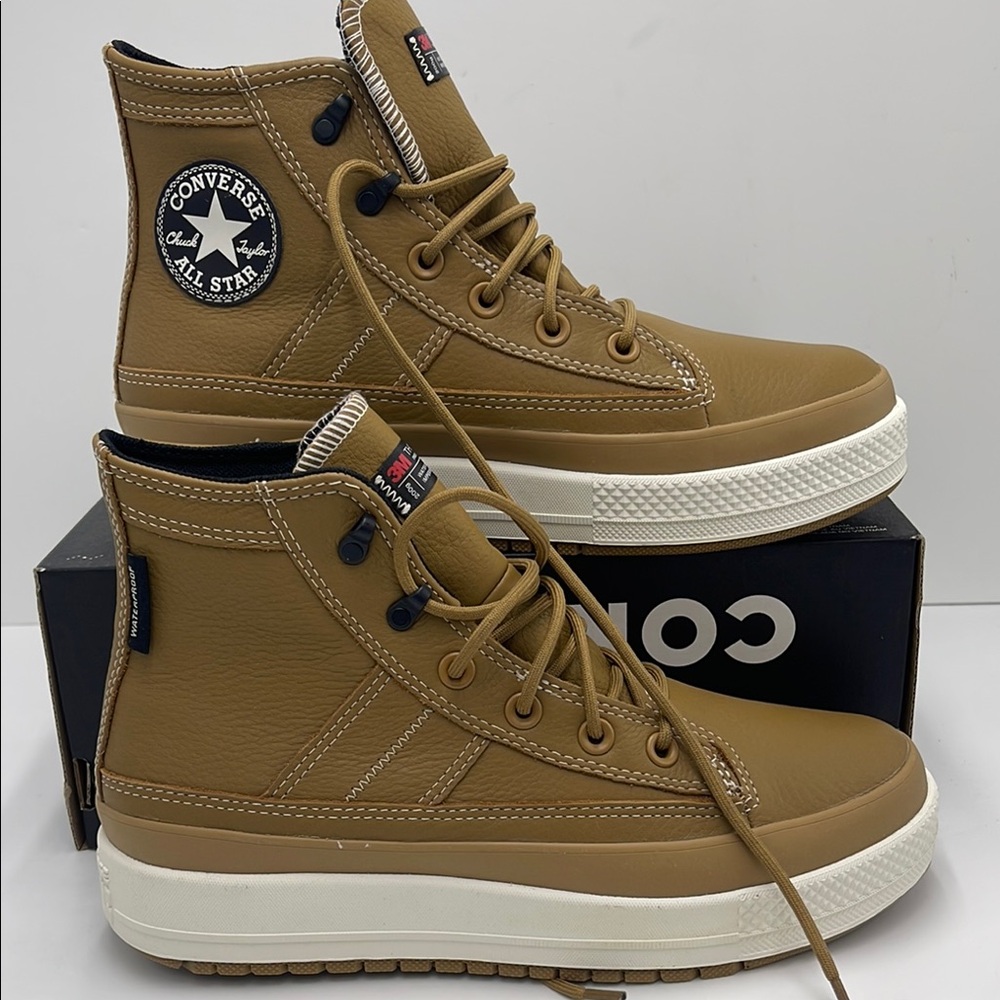 Converse Men’s High-Top Design A08556C
CTAS EQUIP WP HI
TOADSTOOL TAN Platform - Picture 3 of 16